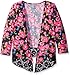 One Step Up Girls' 3/4 Sleeve Hacci Cropped Cardigans