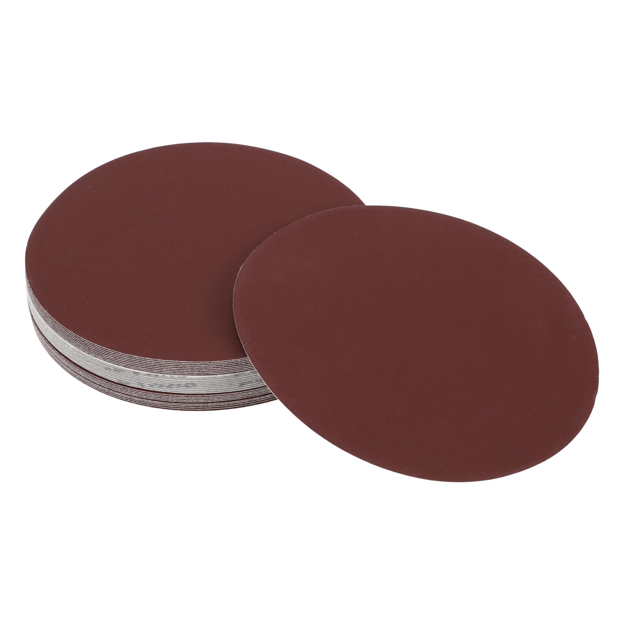 INFINAUTO Sanding Discs, 7.09" 1000 Grit Automotive Repair Round Hook and Loop Sandpaper Aluminum Oxide Red, 30 Pcs