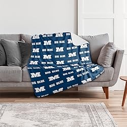 Millikin University Big Blues Logo Pattern Silky