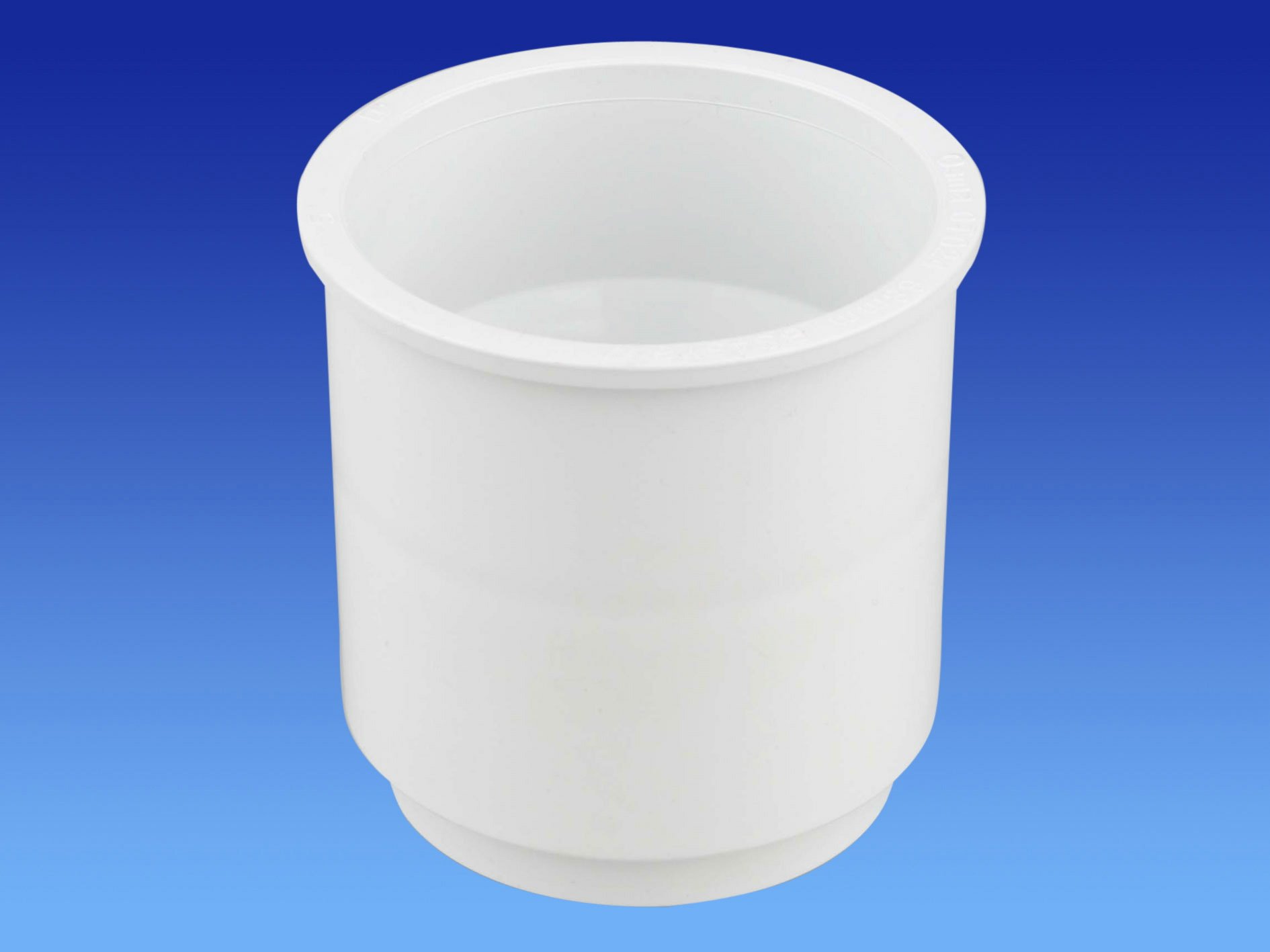 Wavin OSMA Roundline Downpipe Pipe Connector White 0T024w