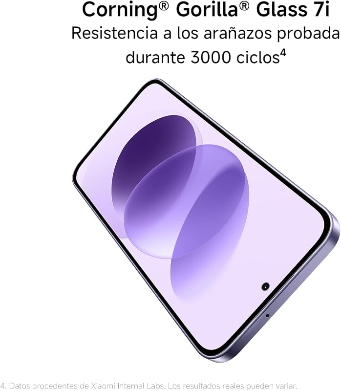 REDMI Note 17, Smartphone 4+128GB, Negro, batería de 7700mAh