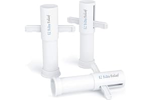 YARKOR Bug Bite Suction Tool 3 Packs, Kid Friendly Venom Extractor Itch Relief, Natural Reduce Itch & Swell, Bite & Sting First Aid for Outdoor Hiking, Backpacking and Camping