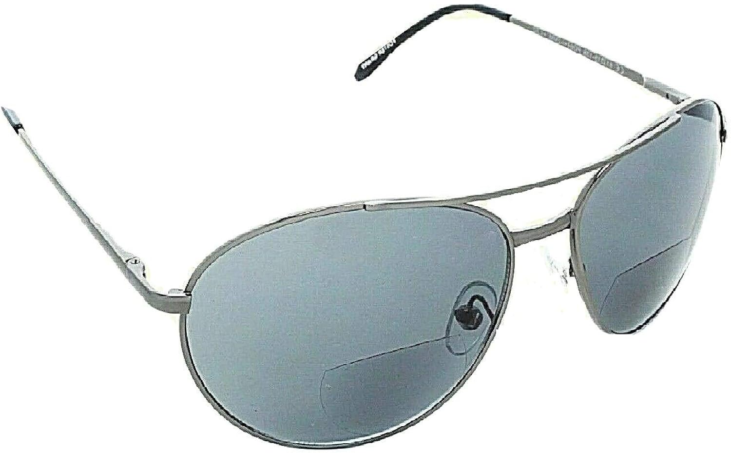 Foster Grant +2.50"Aviator" Bifocal Sunlight Reader