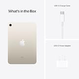 Apple iPad Mini 2021 8.3 inch 64GB Wi-Fi Starlight Renewed view 6