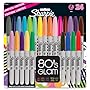 Sharpie Fine-Tip Permanent Marker, 24-Pack Assorted Colors