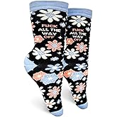 Groovy Things co Novelty Crew Socks (fit women's shoe size 5-10)