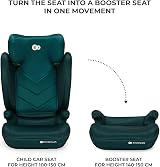 Kinderkraft I-SPARK i-Size Car Seat 100-150 cm Group 2/3 Black view 5