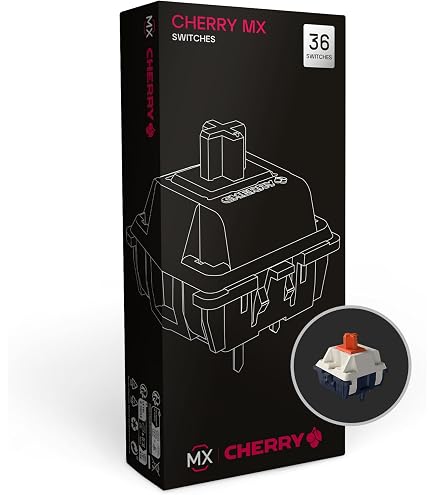Amazon.com: KPREPUBLIC Cherry MX Black Nixie Switch Linear 5pin