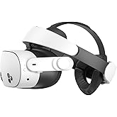KIWI design H4 Halo Comfort Head Strap Compatible with Meta Quest 3/Quest 3S, Made for Meta, Non-Battery Lightweight Head Strap