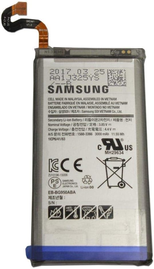 Replacement Battery for Samsung Galaxy S8+ Plus G955 G955U G955F G955N G9550 with Flex Cable FIT All Carriers 3500 MAH Premium Quality