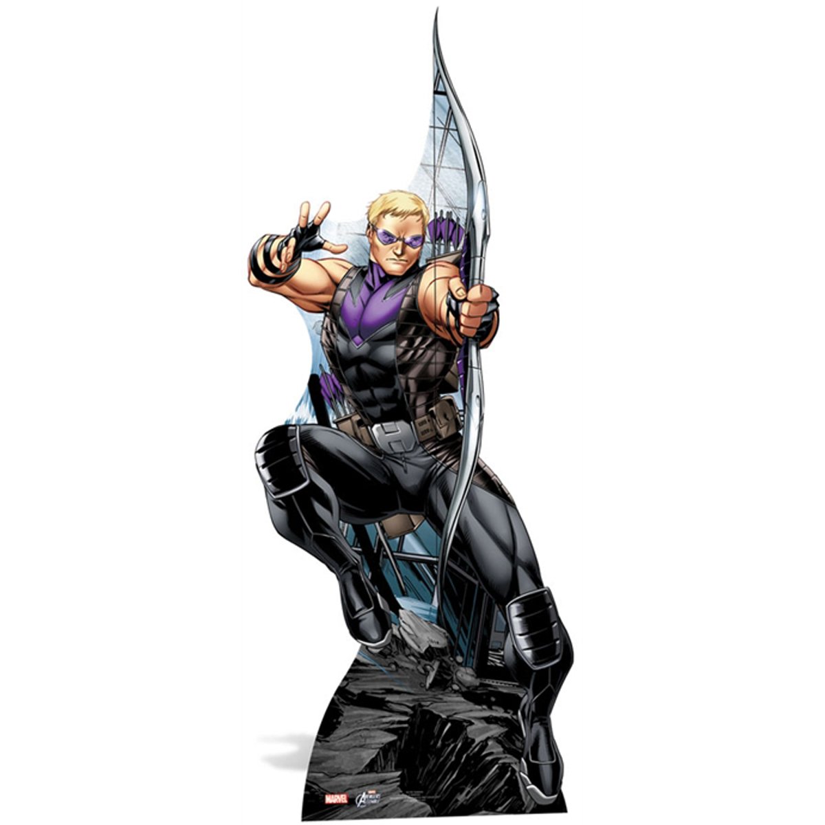 Marvel Avengers Life Size Cutout of Hawkeye