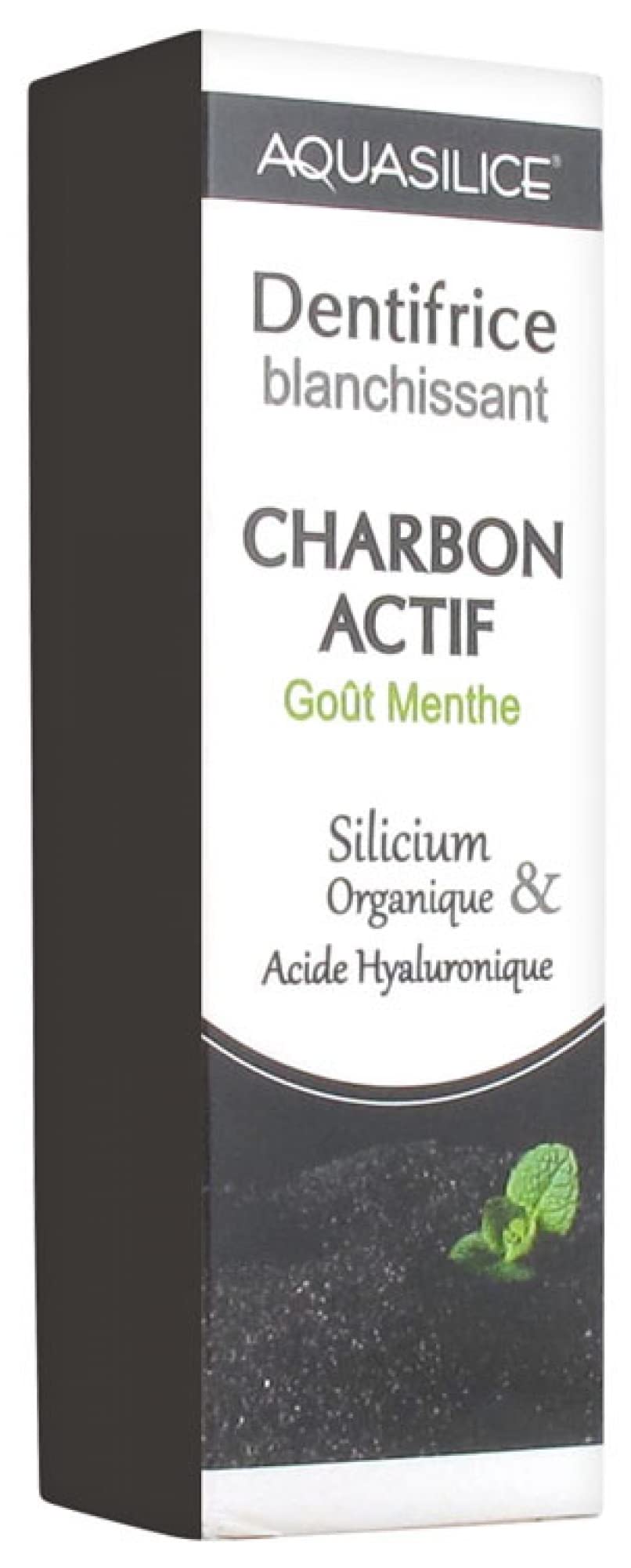 Aquasilice Whitening Toothpaste Active Charcoal Mint 50ml