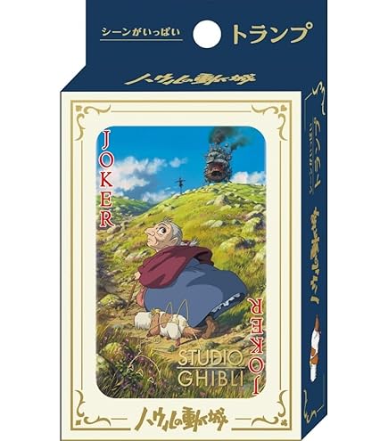 Amazon.com: ensky Princess Mononoke Playing Cards Full of Scenes