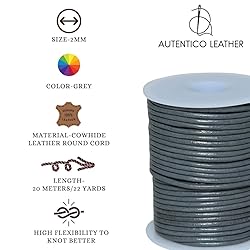 Autentico Leather String Cord for Making