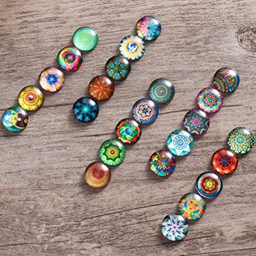 5 ULTNICE+Cabochons+Mosaic+Printed+Crafts