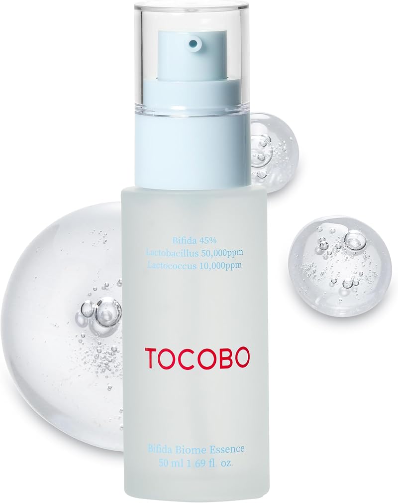 TOCOBO Bifida Biome Essence Serum 50ml Facial Skincare Hydrating K-Beauty