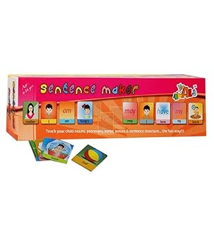 Amazia Sentence Maker with 90 Durable Cards for Kids(Multicolor)