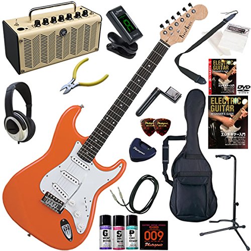 激安超安値 エレキギターセット Thr5が入ってる大人の19点セット エレキギター 初心者 レトロなデザインで多機能高音質のyamaha B00e739cxw Photogenic Or オレンジ ストラトタイプ 入門 St 180 Or オレンジ 国内初の直営店