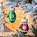 Valery Madelyn Christmas Tree Ornaments Set, 100ct Red Green White Shatterproof Christmas Tree Decorations Bulk, Whimsical Decorative Hanging Ball Ornaments for Xmas Trees Holiday Party Decor