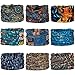 Wide Headbands Headwear Head Wrap Sport Sweatband for Men and Women,Workout,Yoga,12-in-1 12PCS/9PCS/6PCS Multifunction Magic Scarf