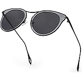 SIPHEW Womens Cat Eye Mirrored Sunglasses Polarized - Trendy Fashion Shades with UV400 Protection for Women