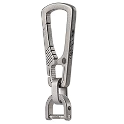KeyUnity KM16SW Titanium EDC Carabiner Keychain