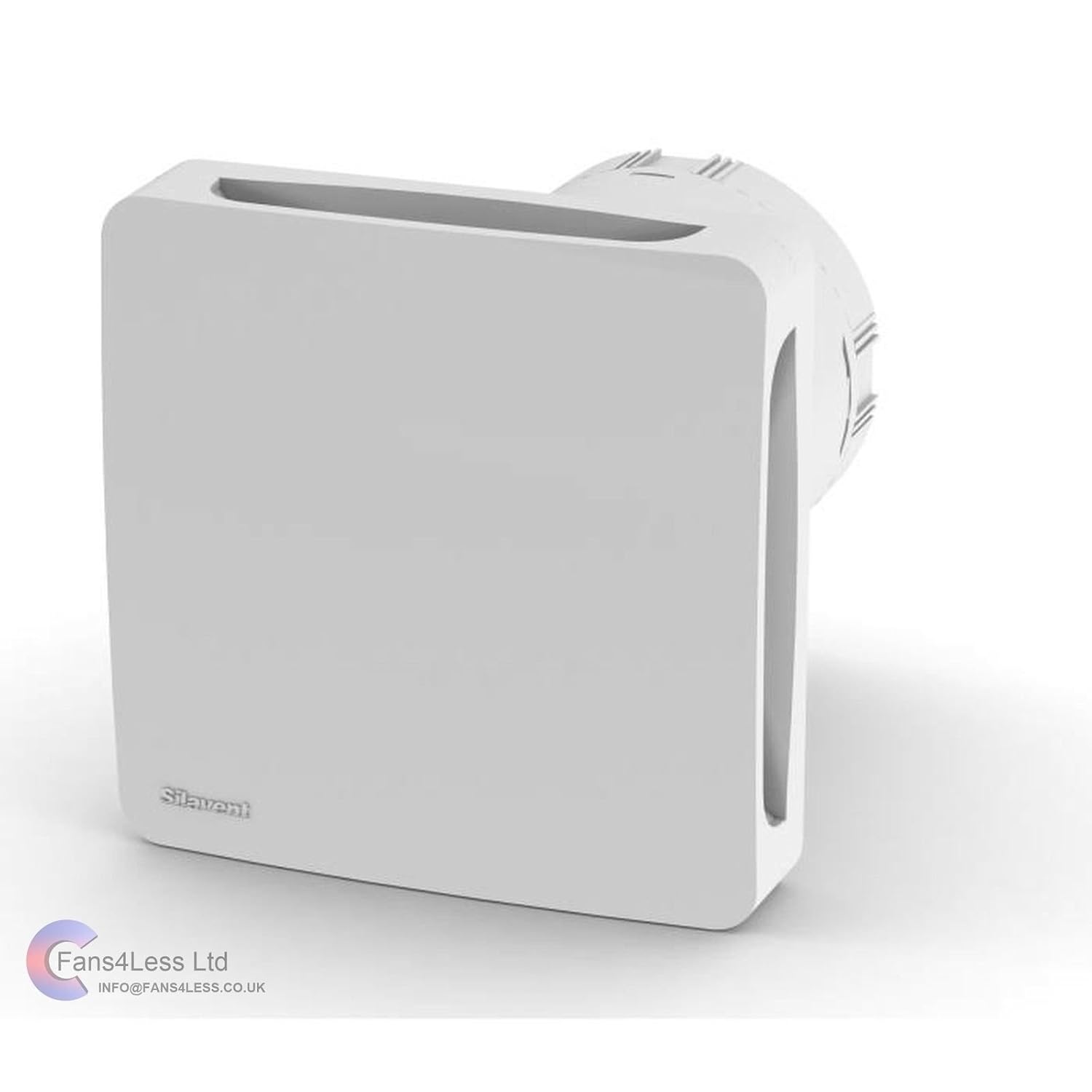 Silavent STF100 100mm 4" Extractor Bathroom Fan Std, Timer, Pull Cord