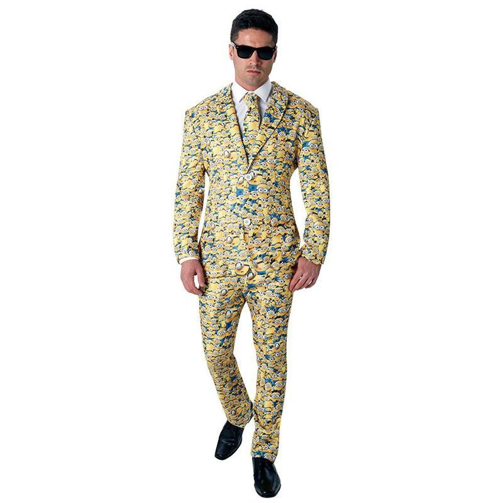 Rubie's Official Minion Icon Suit Crazy Costume - Men's Standard Size