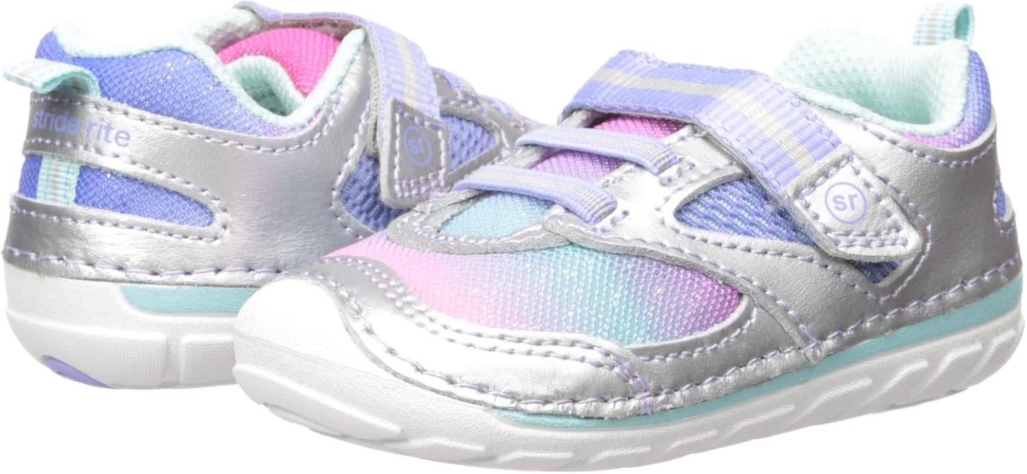 stride rite baby girl walking shoes