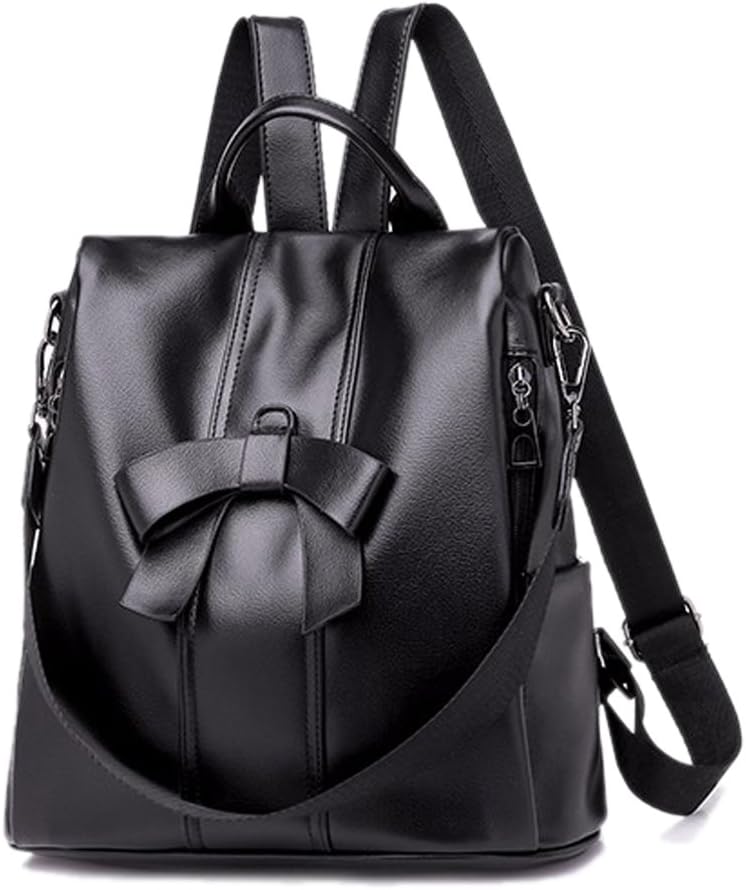 Artwell Women Anti-theft Backpack Purse Leather Ladies Convertible Rucksack Travel Shoulder Bag Tote Handbag