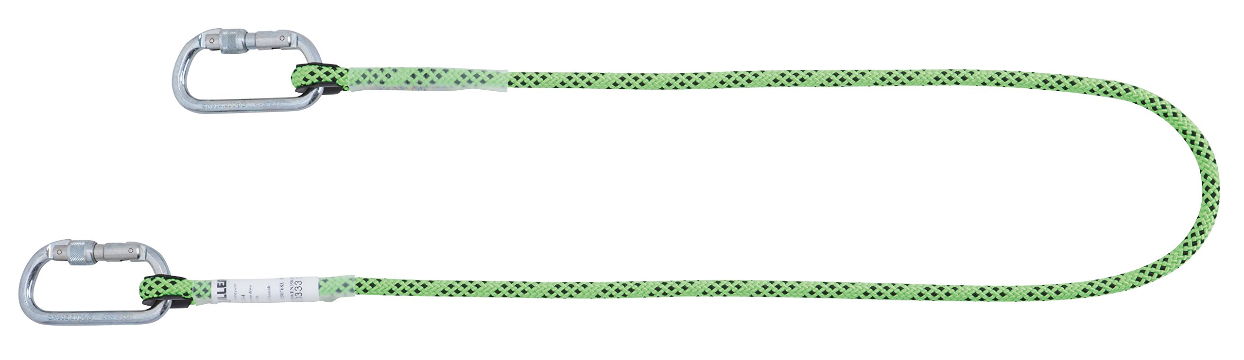 Honeywell 1032334 Miller Kernmantel Restraint Manyard 1,5m with 2 steel screw gate karabiners CS20, EN354-EN 358