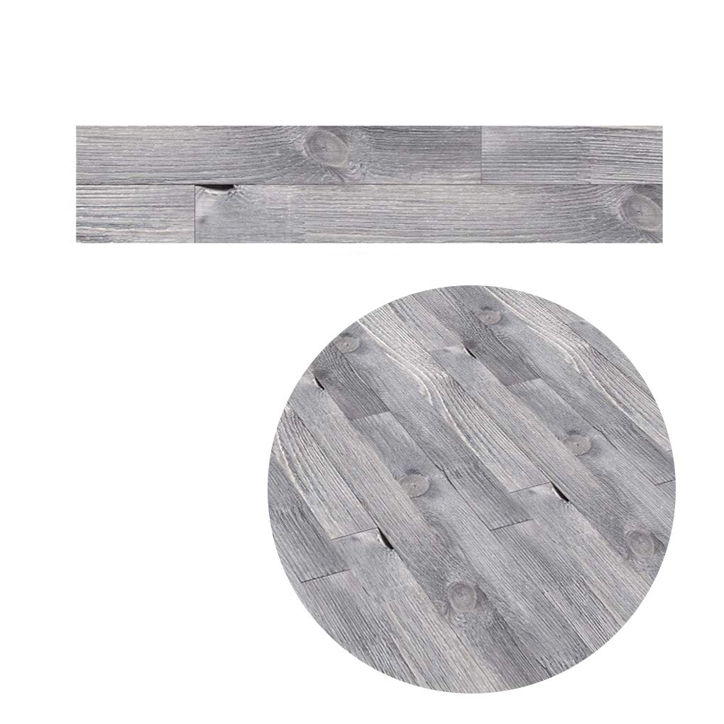 Demino 5m Self Adhesive Wood Grain Floor Contact Paper Covering