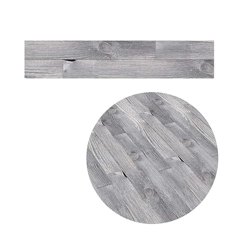 Demino 5m Self Adhesive Wood Grain Floor Contact Paper Covering