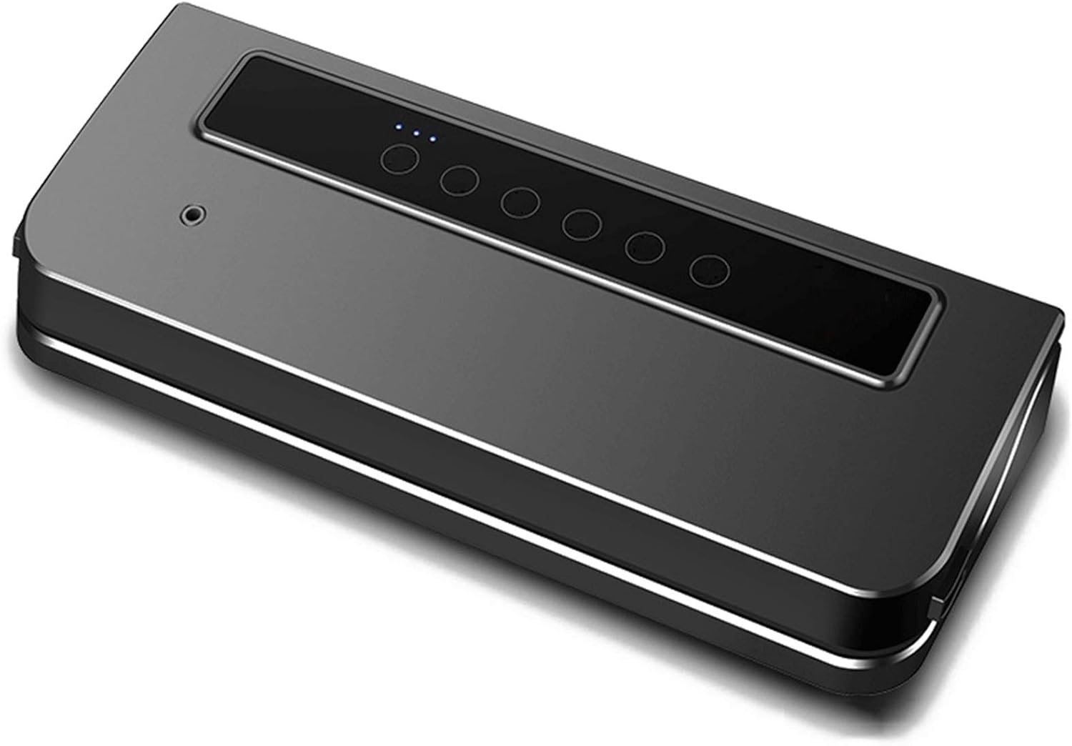 Heat Gun For Shrink Wrapping Food Saver Vacuum Sealer Machine Food Saver Household Vacuum Sealing Machine Small Commercial Dry And Wet Oil Powder For Strong Suction Sealing (Color : Black)