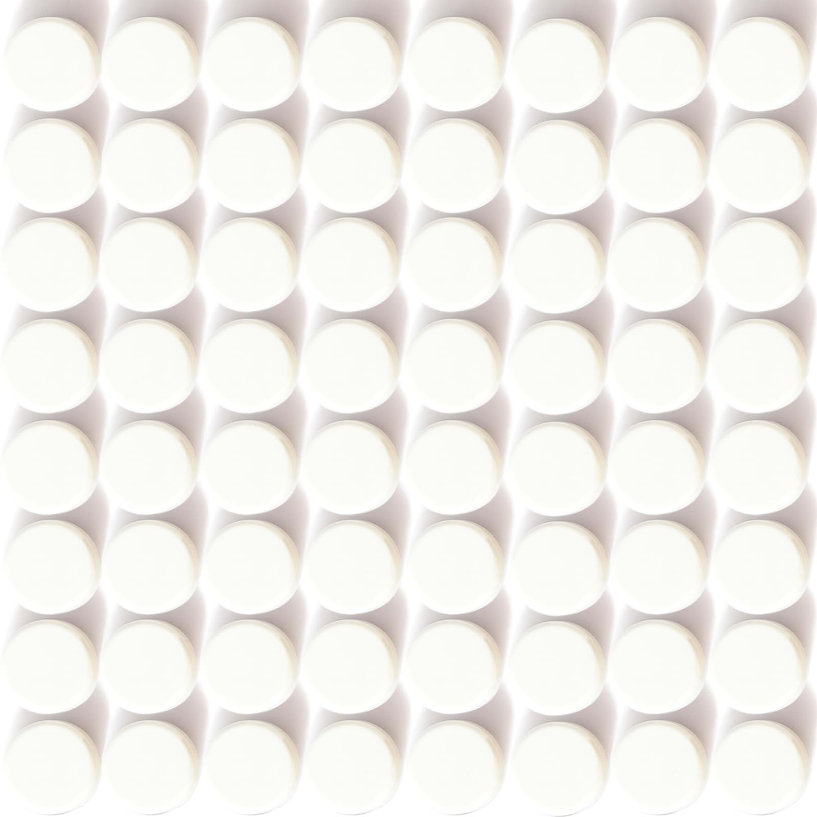 ZDZBLX Fridge Magnets, 80Pcs Strong Small Magnets for Whiteboard, Heavy Duty Mini Round Magnet, Tiny Craft Magnets for Adults, Cute Notice Board Magnet, Kitchen, Office & School Magnetic Dots (White)