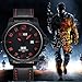 Zeiger New Mens Military Sport Digital Waterproof Army Field Wrist Watch, 3D Big Face Forces for Boyfriend Marine Corps Swiss Band (Black)