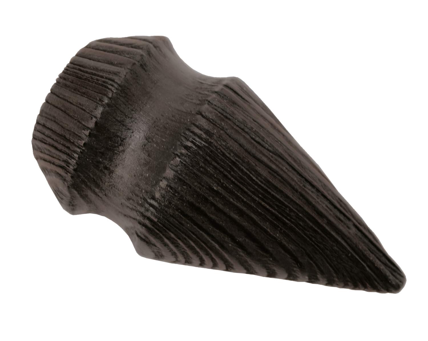 Gardinia Cone End Piece Wood Colonial Brushed for Curtain Technique Diameter 25 mm Pack of 2