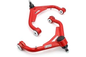 DEEKE 4X4 ACCESSORIES Front Upper Control Arm for 2000-2010 Chevy Silverado 2500HD 3500HD,2000-2010 GMC Sierra 2500HD 3500HD 2003-2009 Hummer H2, 2-4" Lift Replacement Of OEM Factory Suspension Arms-2Pcs