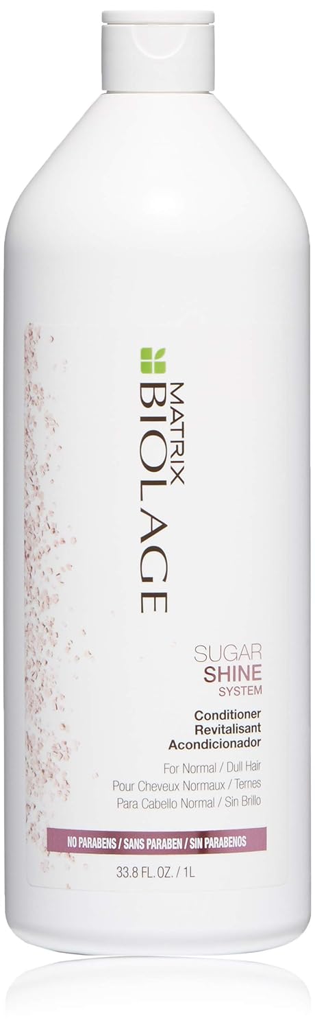 BIOLAGE Sugar Shine Conditioner | Lightweight Moisture Leaves Hair Soft & Nourished | Silicone & Paraben-Free | For Normal, Dull Hair