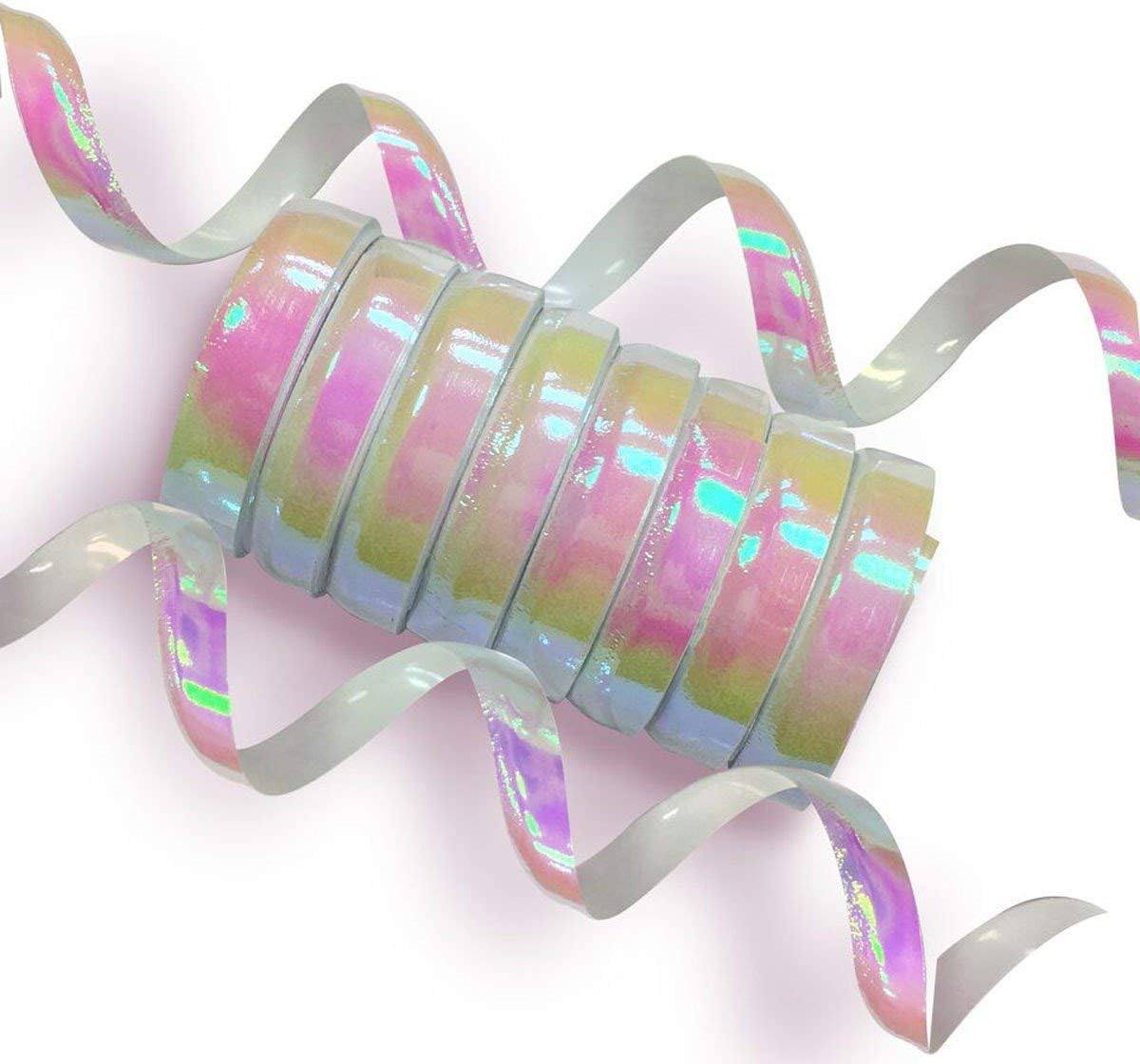 Creative Party Holographic Streamers, Iridescent