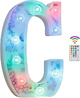 Vimlits Unicorn Light Up Letters LED Sign 18 Color Remote Wall Table Decor