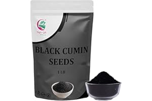 YOGI’S GIFT – CELEBRATING HEALTH Black Cumin Seeds 1 LB, Nigella Sativa, 100% Pure & Natural, Premium Quality Kalonji Seeds, Perfect for Seasoning, Cooking, Sprouting & Herbal Uses - By Yogi’s Gift®