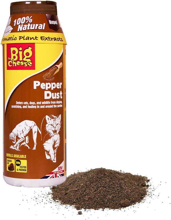 Defenders The Big Cheese Cat and Dog Pepper Dust 300 g Brown
