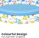 Bestway Coral Kids Paddling Pool 48 x 10 Inches Garden Summer view 3