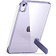 ESR for iPad Mini 7 A17 Pro Case, iPad Mini 7th/6th Generation Case with Stand(2024/2021), 3 Stand Modes, Slim and Light, Drop Safe, Supports Pencil Pro & Pencil (USB-C), Purple Clear