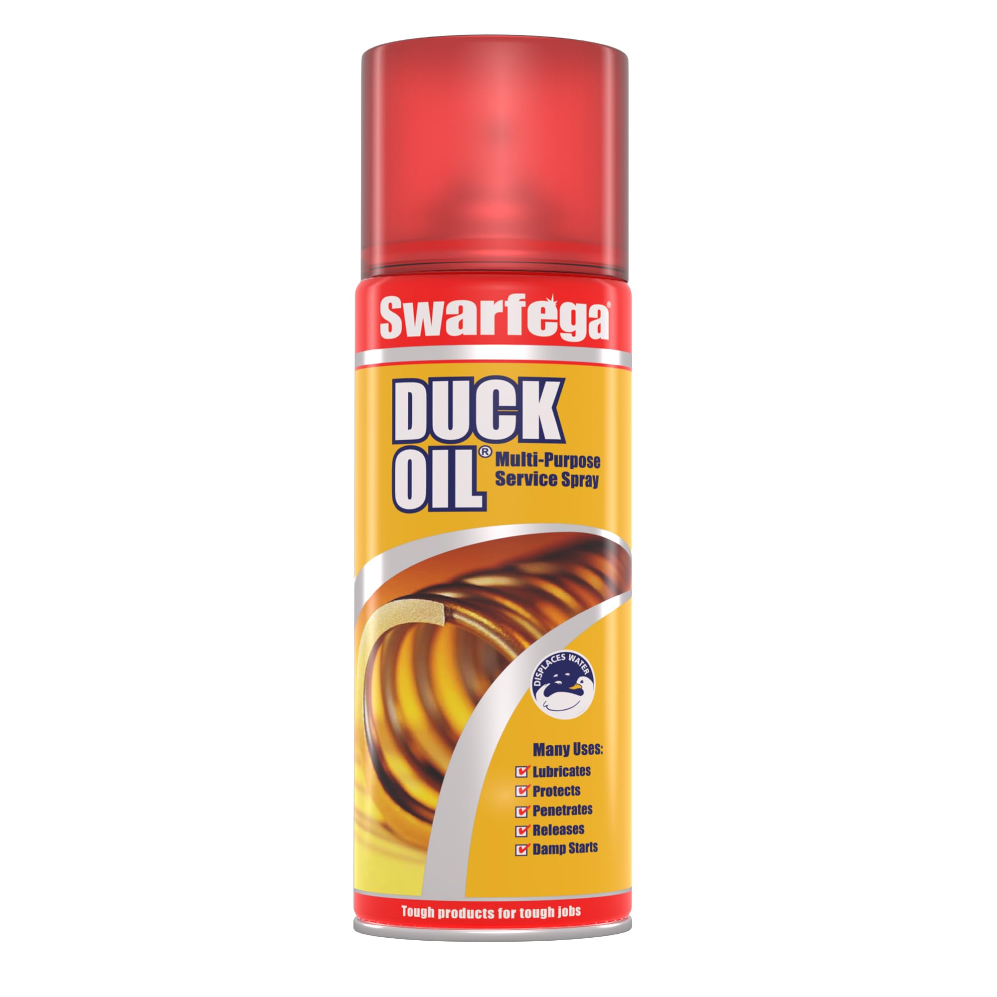 Swarfega Duck Oil – Multi-Purpose Lubricant & Corrosion Protector – Displaces Water – Protects Metal Surfaces – 500ml Aerosol – For Professional Use Only