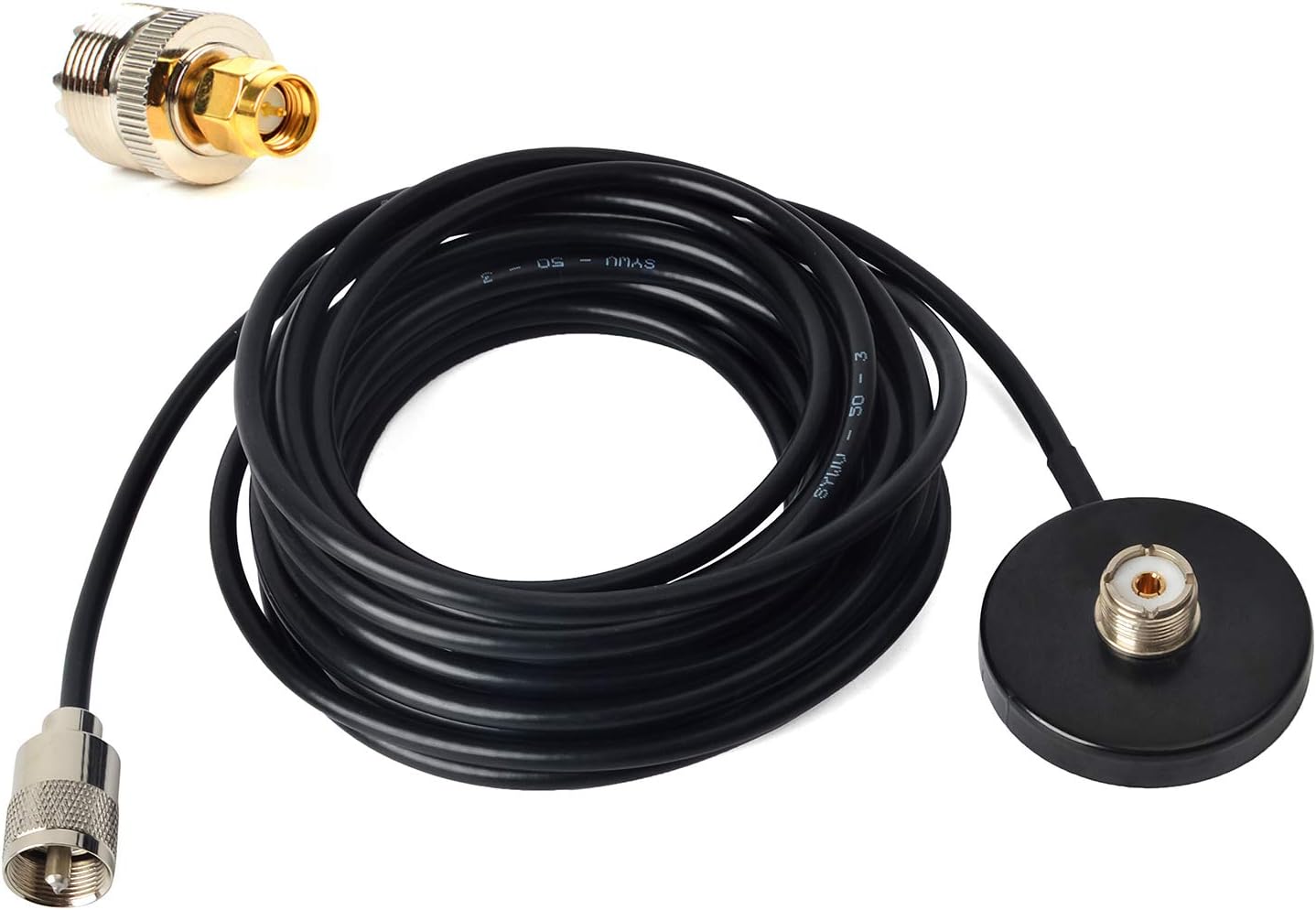 UAYESOK 2.15inch (55mm) Mini UHF Female Mount