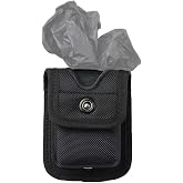 Lytharvest Molded Pager/Glove Pouch, Nylon Molded Latex Glove Pouch for Duty Belt,EMT Pager Holder for Most Compact pagers or Latex Gloves,Snap Closure