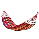 Camping Hammocks Double Hammocks with Straps, Ultralight Portable Parachute Multifunctional Lightweight Linen Hammock, for Backpacking Travel Beach Yard Garden (1)