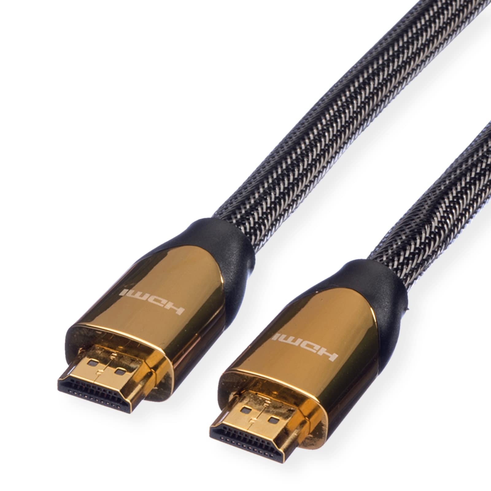 ROLINE Premium HDMI cable with Ethernet UHD quality | Transfer in 3D and 4K | Black 3 m